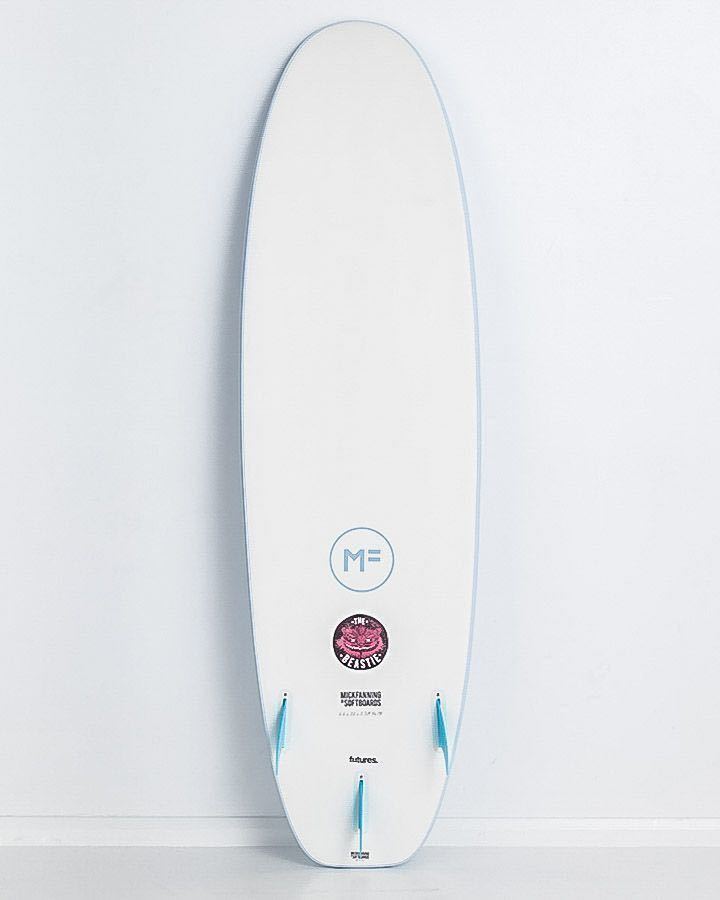 スーパーセール！新品！未使用！特価！MF SOFT BOARD BEASTIE SOY FUTURE TRI 7’6” 57.51L SOFT TOP構造 _画像2