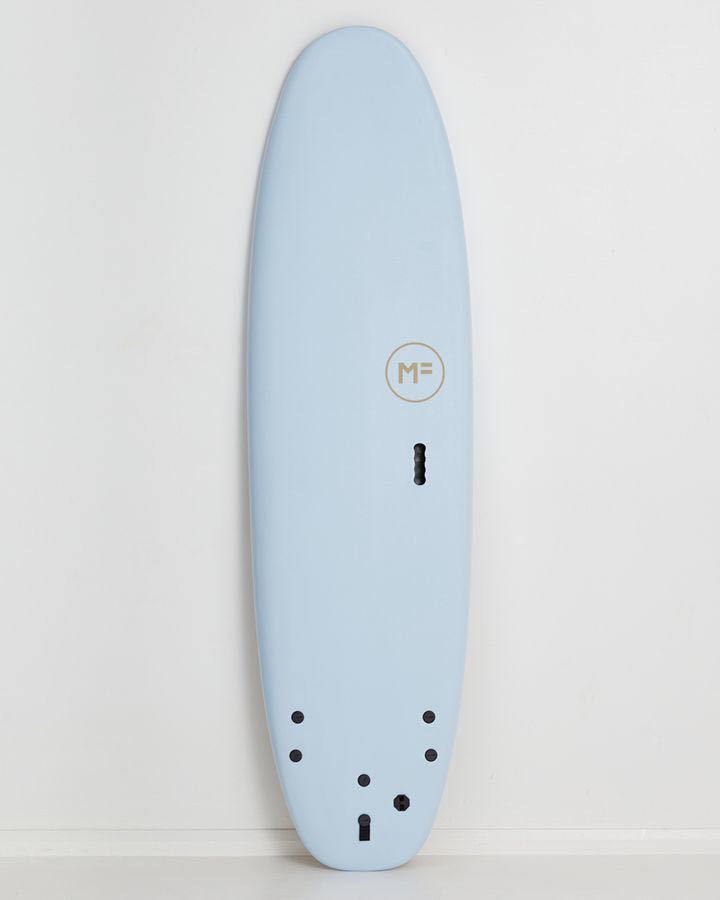 スーパーセール!新品！未使用！大特価！MF SOFT BOARD 22 SUPER SOFT TRI （フィン付き）SKY/SOY 7’6” 55L_画像1