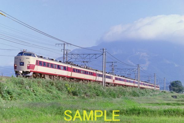 ☆90～00年代鉄道9jpgCD[485・489系金沢車特急しらさぎ(東海道線近江長岡～醒ヶ井～米原)]☆_DP13752