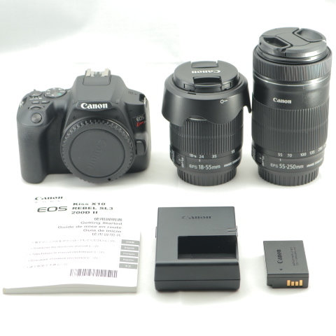100％品質 Canon デジタル一眼レフカメラ EOS Kiss X10 ダブルズーム