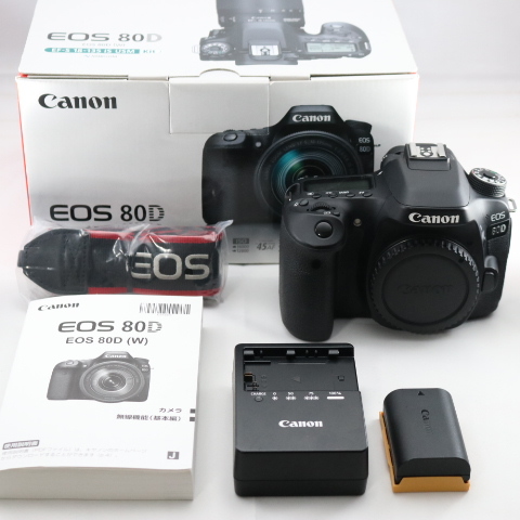 全品送料0円 Canon デジタル一眼レフカメラ ボディ 80D EOS キヤノン