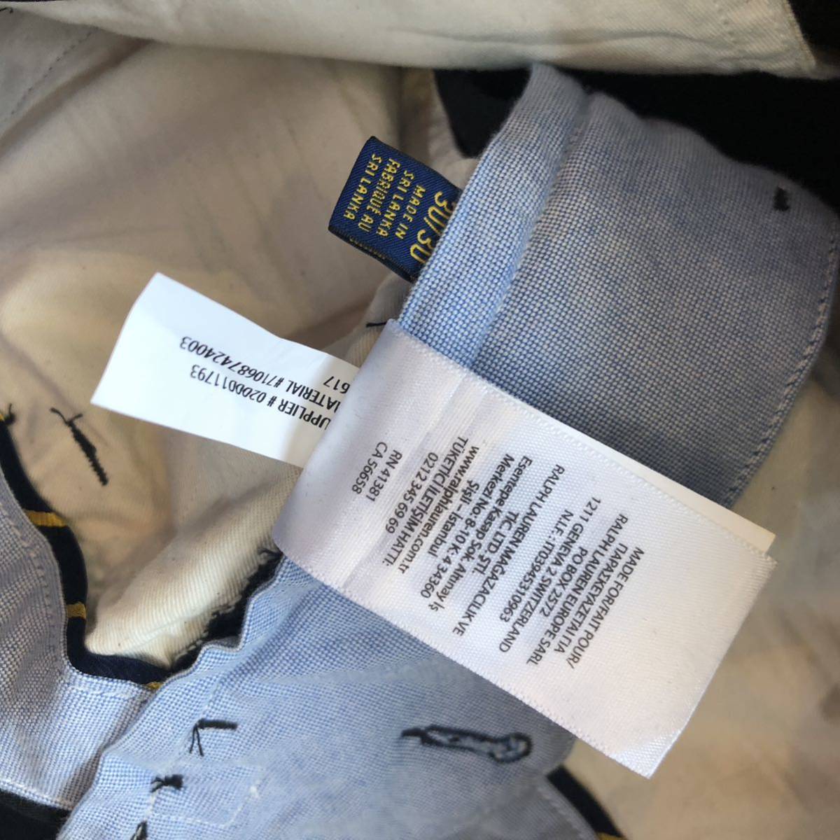 新品 Polo Ralph Lauren ポロラルフローレン チノパン ポロチノ メンズ