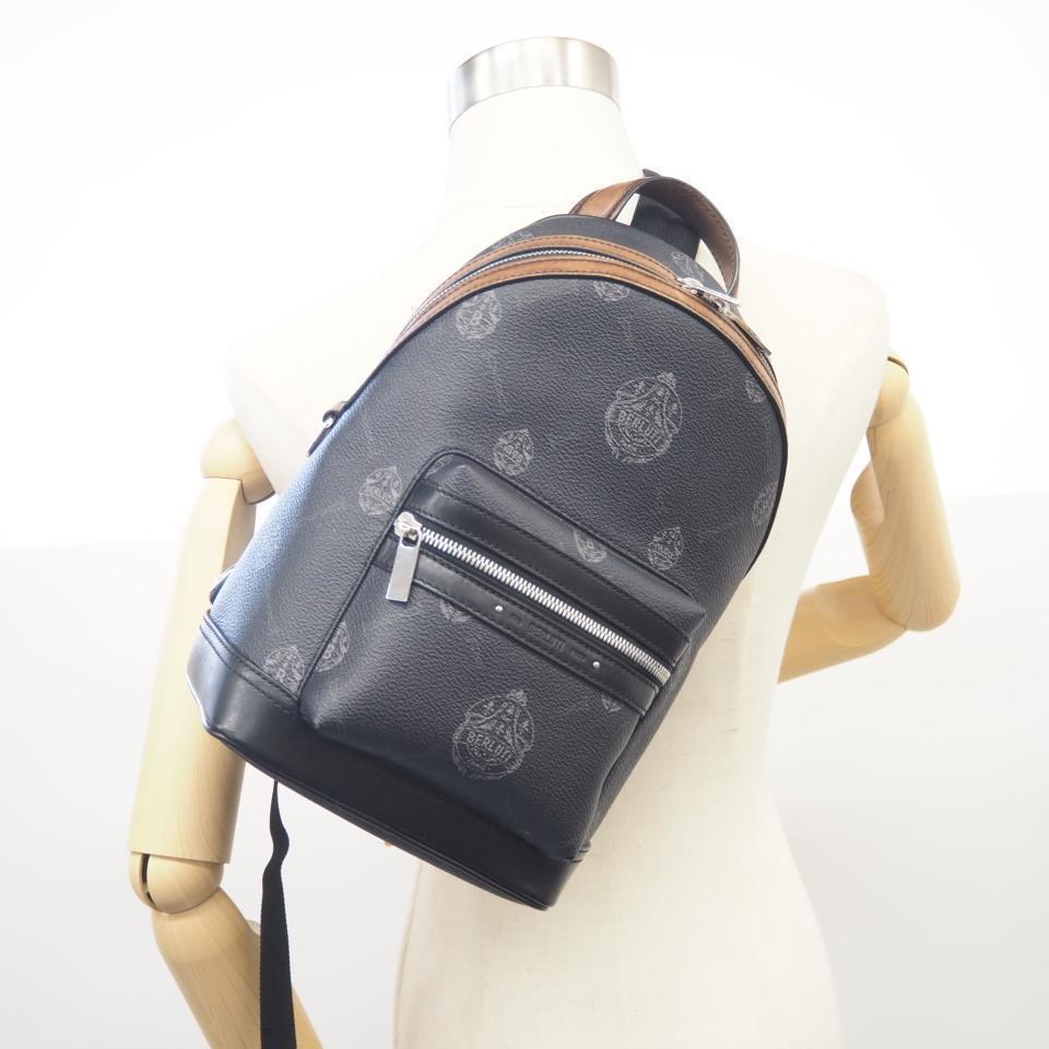 予約販売 ベルルッティ エクスプローラー ボディバッグ|ブラック
