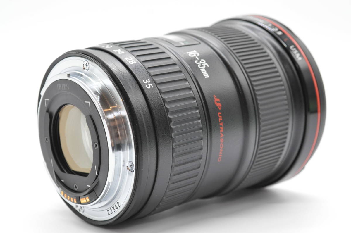 ＜極上美品！！＞　Canon　キヤノン　EFレンズ EF16-35mm F2.8L USM　♪あるとうれしい元箱＆ソフトケース＆フード付き♪_画像9