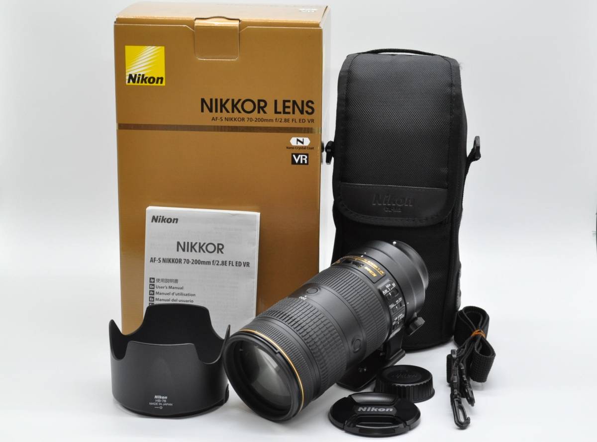 独創的 NIKKOR ＜極上品！＞ Nikon ニコン AF-S 70-200mm VR ♪あると