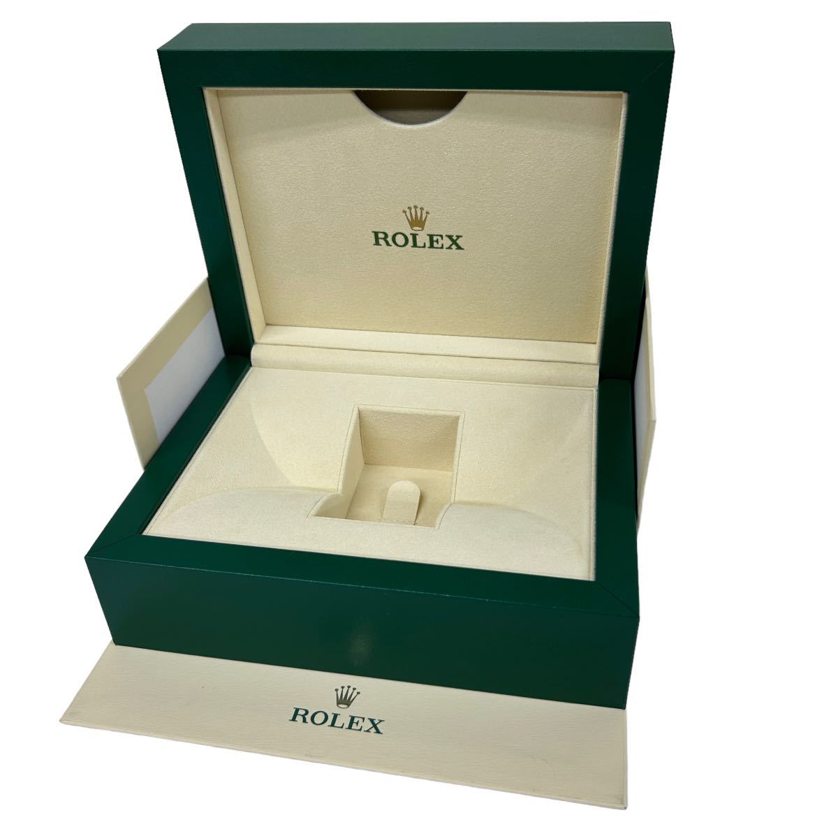 印象のデザイン  ロレックス 箱 他付属品 グリーン 緑 箱、保証書