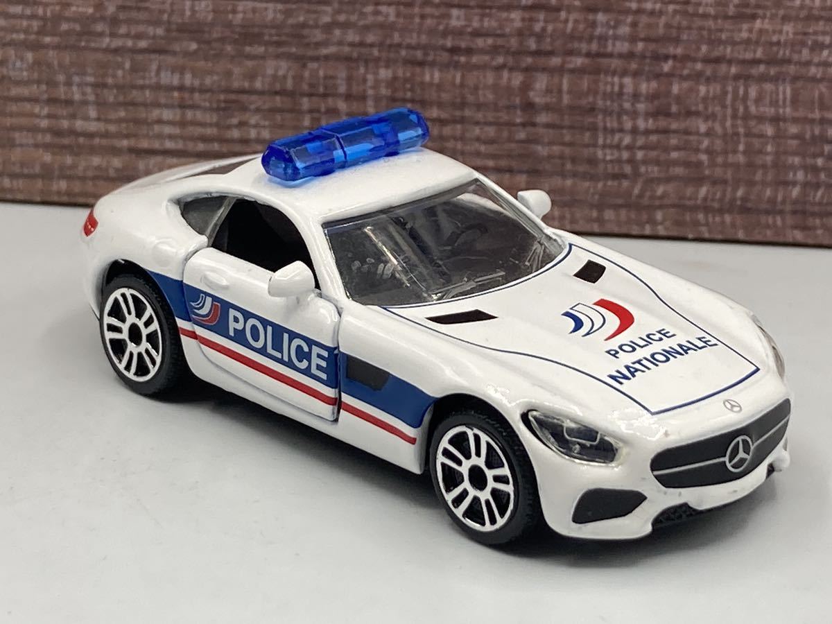 即決有★マジョレット majorette AMG GT police car パトカー パトロールカー メルセデスベンツ Mercedes★ミニカー_画像3