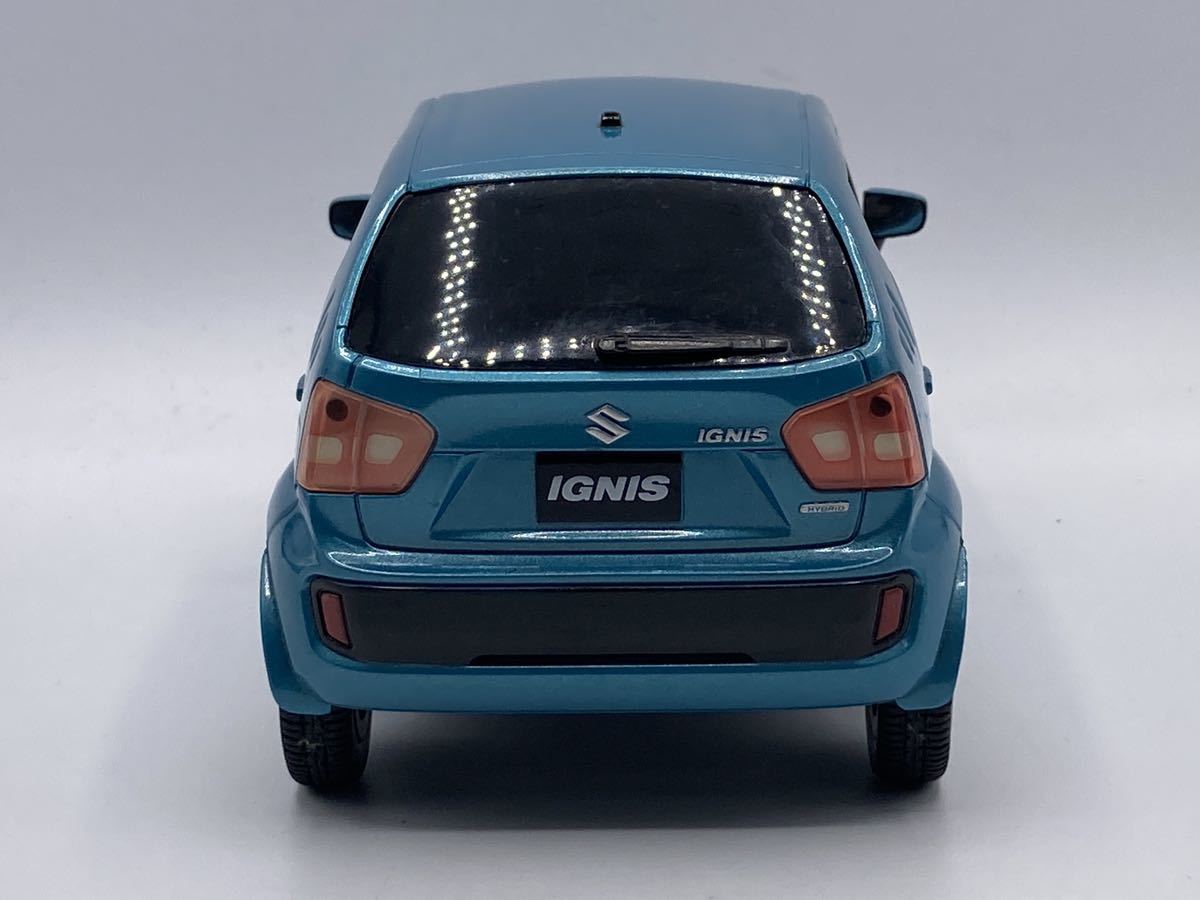 即決有★カラーサンプル 1/18 スズキ イグニス　SUZUKI IGNIS ディーラー 非売品 ネオンブルーメタリック★ミニカー_画像7