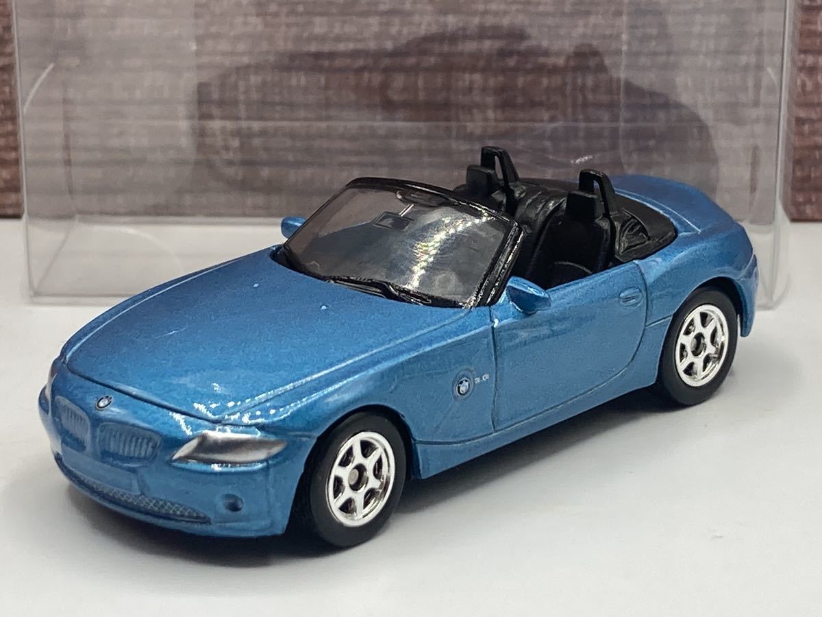 即決有★welly ウェリー BMW Z4 コンバーチブル　カブリオレ オープンカー 青 ブルー★ミニカー_画像1