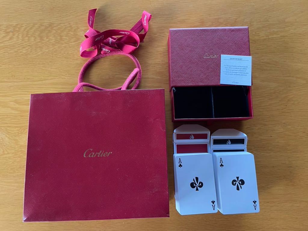 カルティエ Cartier トランプ 新品未使用品 ノベルティ