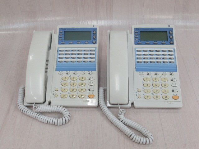 ΩYG 694 o 保証有 NTT GX-(24)STEL-(1)(W) 24ボタンスター 標準電話機 動作OK 2台セット・祝10000！取引突破！
