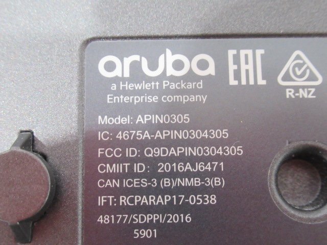 ▲Ω 新H 0041m 保証有 Aruba APIN0305 AP-305 300シリーズ アクセスポイント PoE対応・祝10000!取引突破!!_画像8