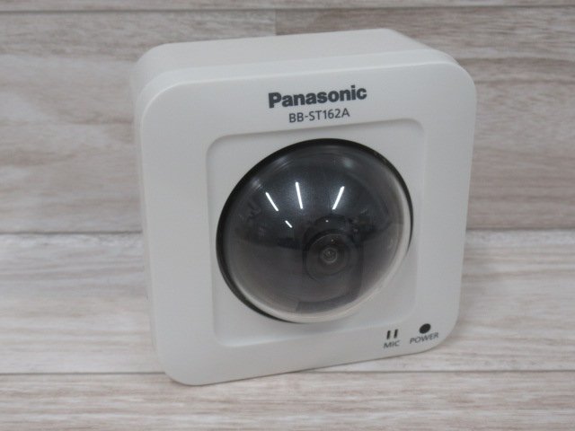 Ω 新O 0057♪ 保証有 Panasonic【 BB-ST162A 】パナソニック ネットワークカメラ 14年製 PoE対応 初期化/動作OK