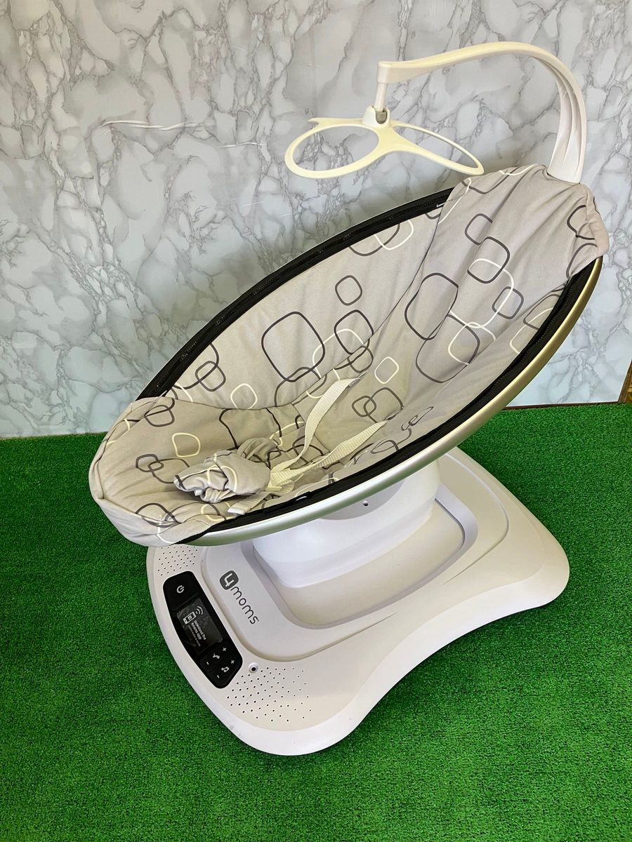 希少】4moms mamaroo ママルー 電動バウンサー グレー 完売色-