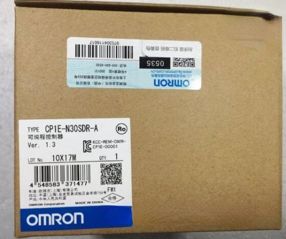 【 新品★送料無料 】OMRON オムロン CP1E-N30SDR-A プログラマブルコントローラ 保証付き