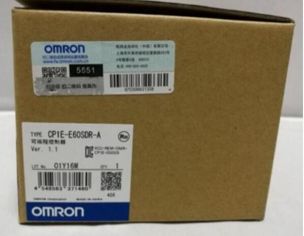 【 新品★送料無料 】オムロンOMRON CP1E-E60SDR-A 6ヶ月保証付き