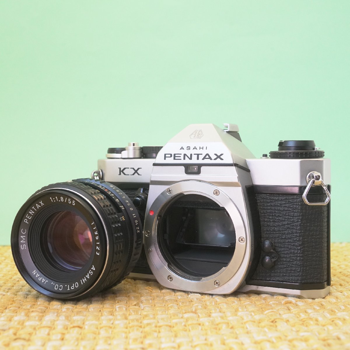 2022高い素材 完動品◎ペンタックスKX × 55mm f1.8 フィルムカメラ