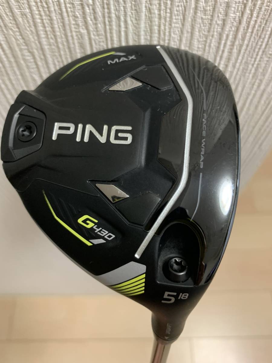 新品 PING G430 MAX フェアウェイウッド 5W ヘッド単品-