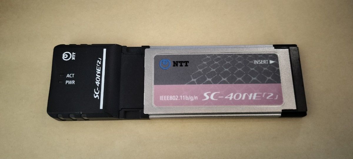 無線LANカード SC-40NE「2」 NTT西日本|Yahoo!フリマ(旧PayPay 無線LANカード SC-40NE「2」 NTT西日本|Yahoo!フリマ(旧PayPay
