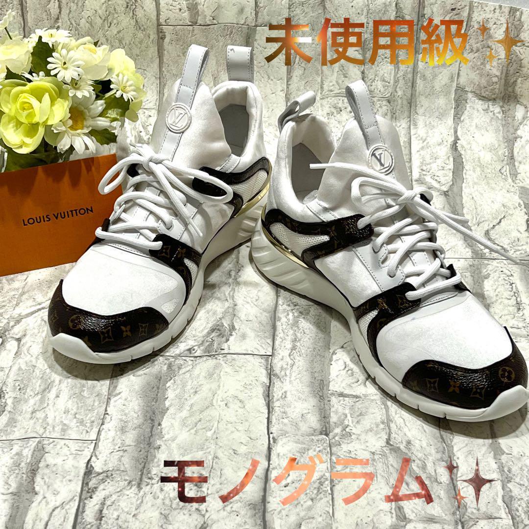 ルイヴィトン モノグラム ライン スニーカー レディース ブランド