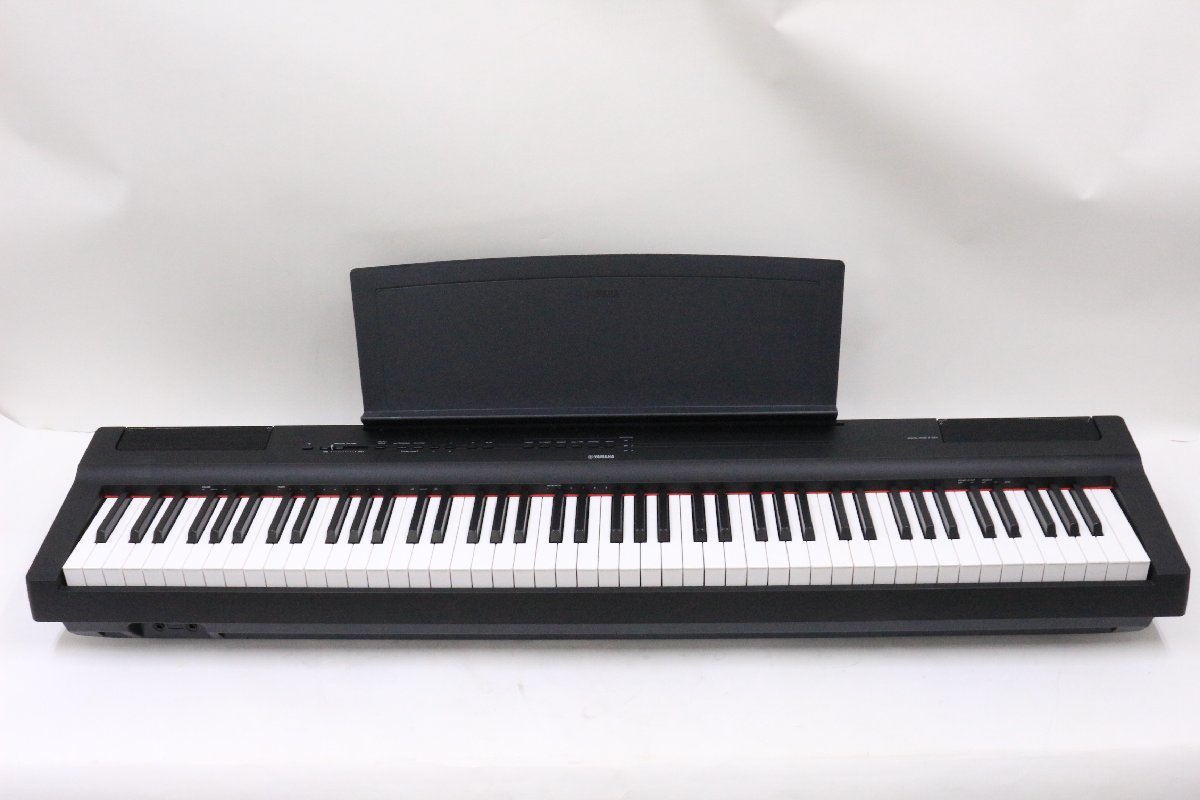 ○1円～ YAMAHA/ヤマハ ＊ 88鍵盤 ポータブル 電子ピアノ [P-125aB