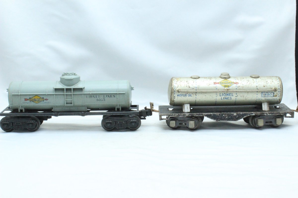 LIONEL/la Io flannel 0 tanker car SUNOCO OILS railroad model 2 point O gauge 0#3742