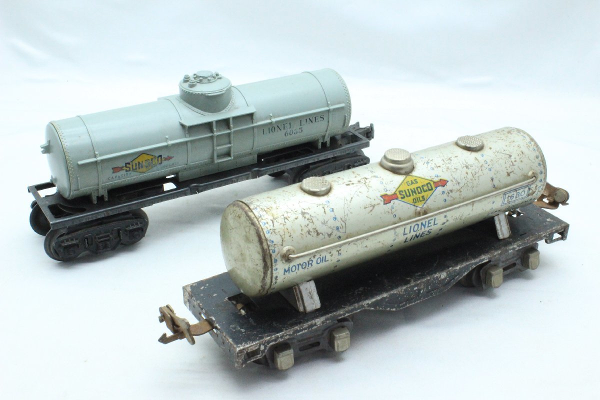 LIONEL/la Io flannel 0 tanker car SUNOCO OILS railroad model 2 point O gauge 0#3742