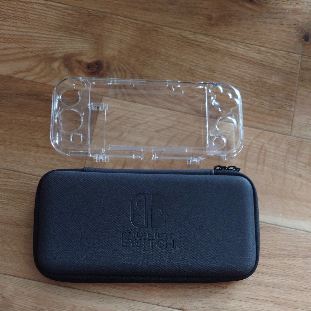 「美品」Nintendo Switch Lite グレー・ハードカバー・ポーチ付き