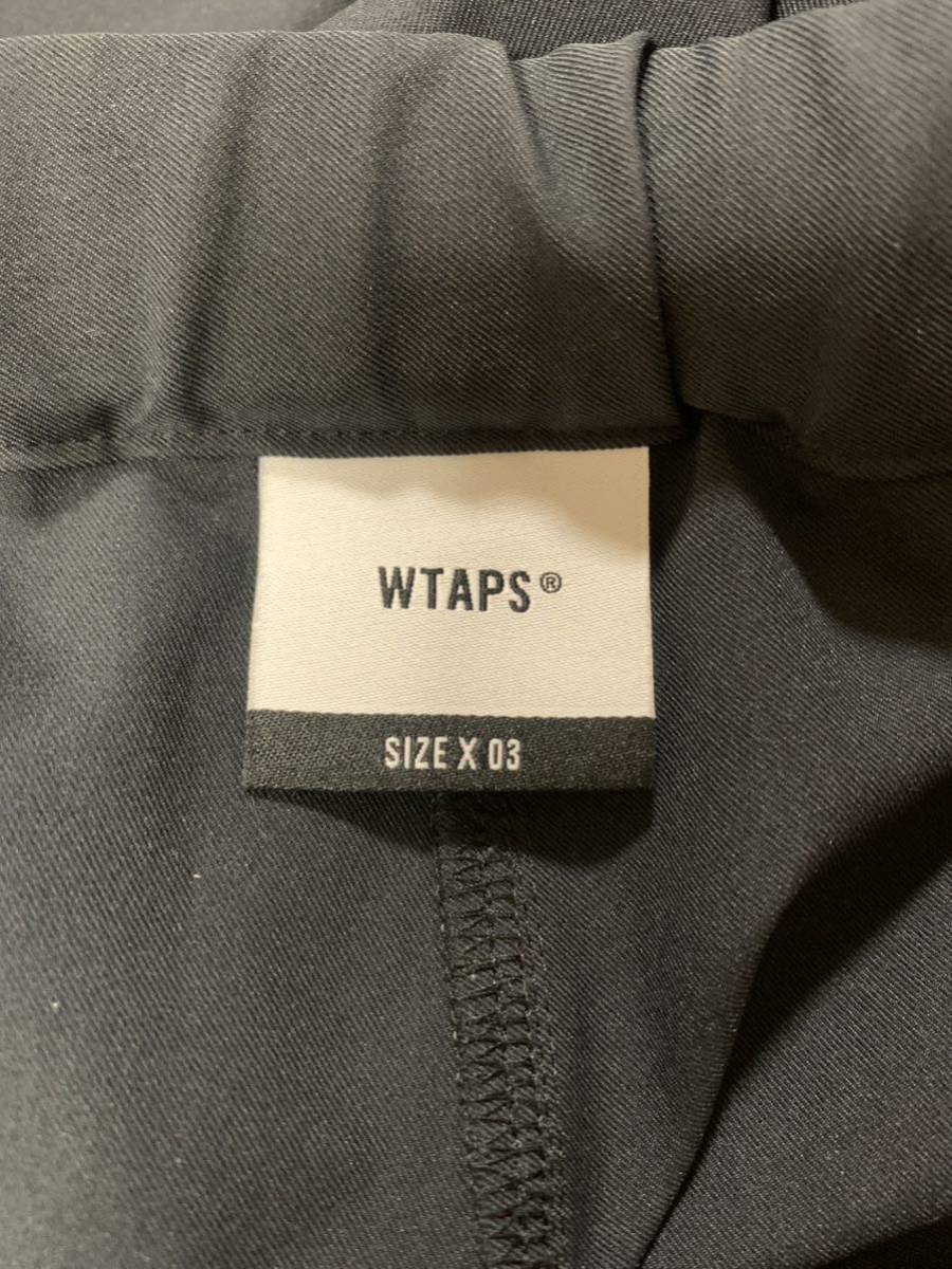 付属品完備】WTAPS ダブルタップス L 22AW BEND TROUSERS POLY TWILL