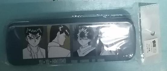  Yu Yu Hakusho жестяная банка пенал .*.* белый документ ..../ магазин лошадь /../ тутовик . мир подлинный 