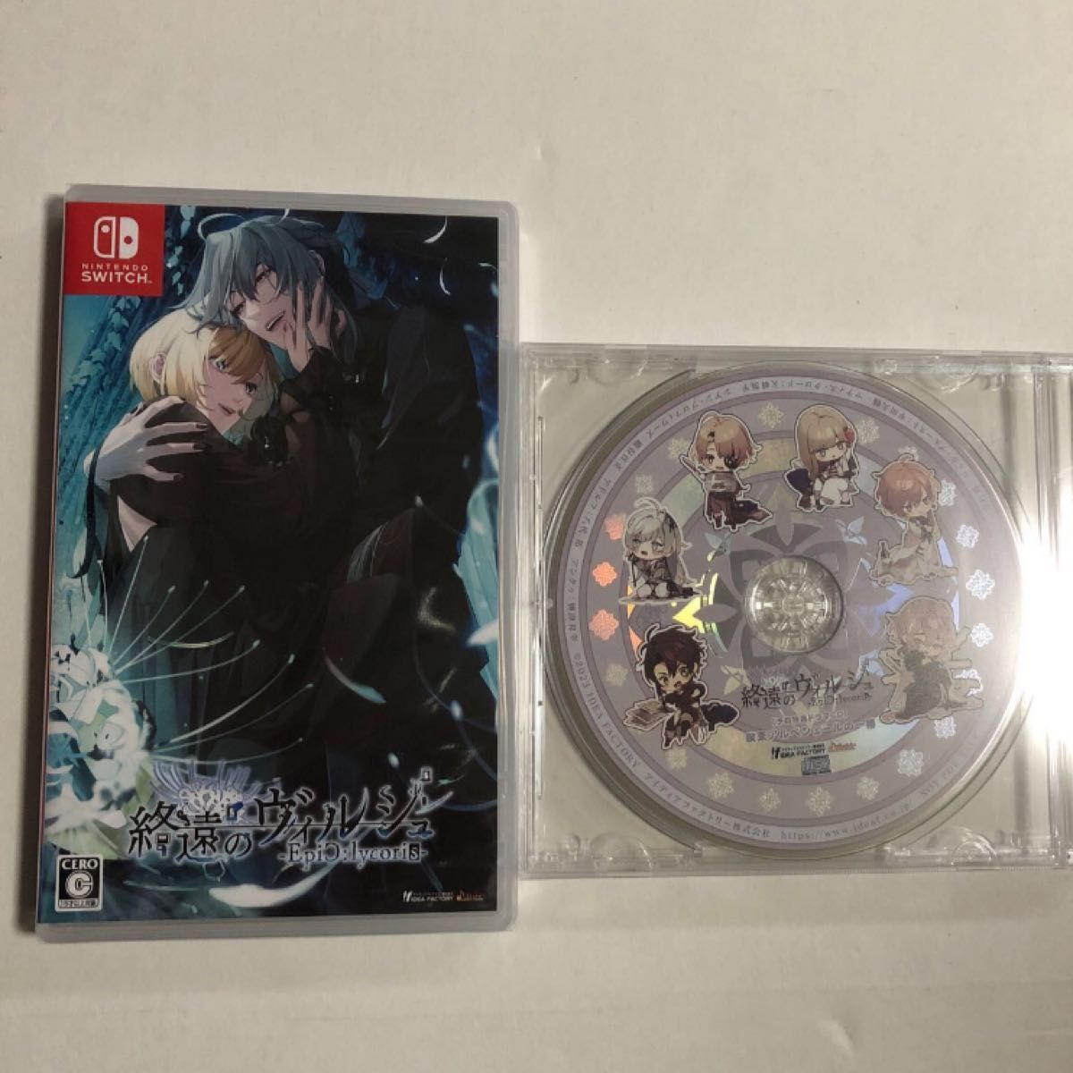 新品未開封 switch 終遠のヴィルシュ -EpiC:lycoris- 終ヴィル FD 通常版 予約特典CD付き