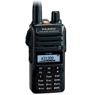 FT-65 Yaesu 144/430MHz dual band FM transceiver 