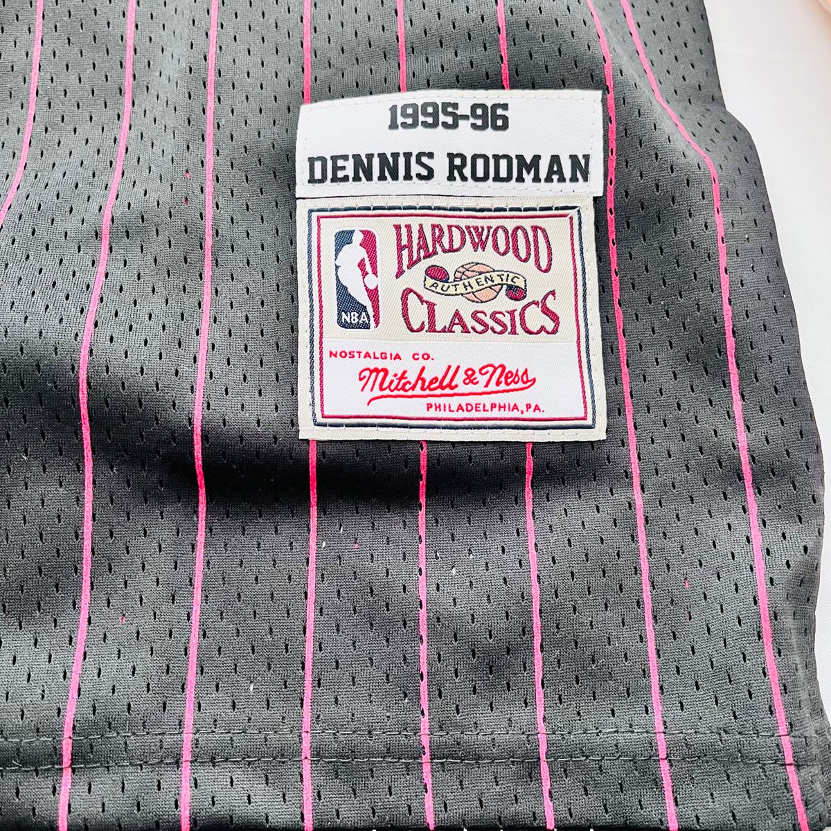 NBA ユニホーム デニス・ロッドマン ブルズ ストライプ バスケ タンク