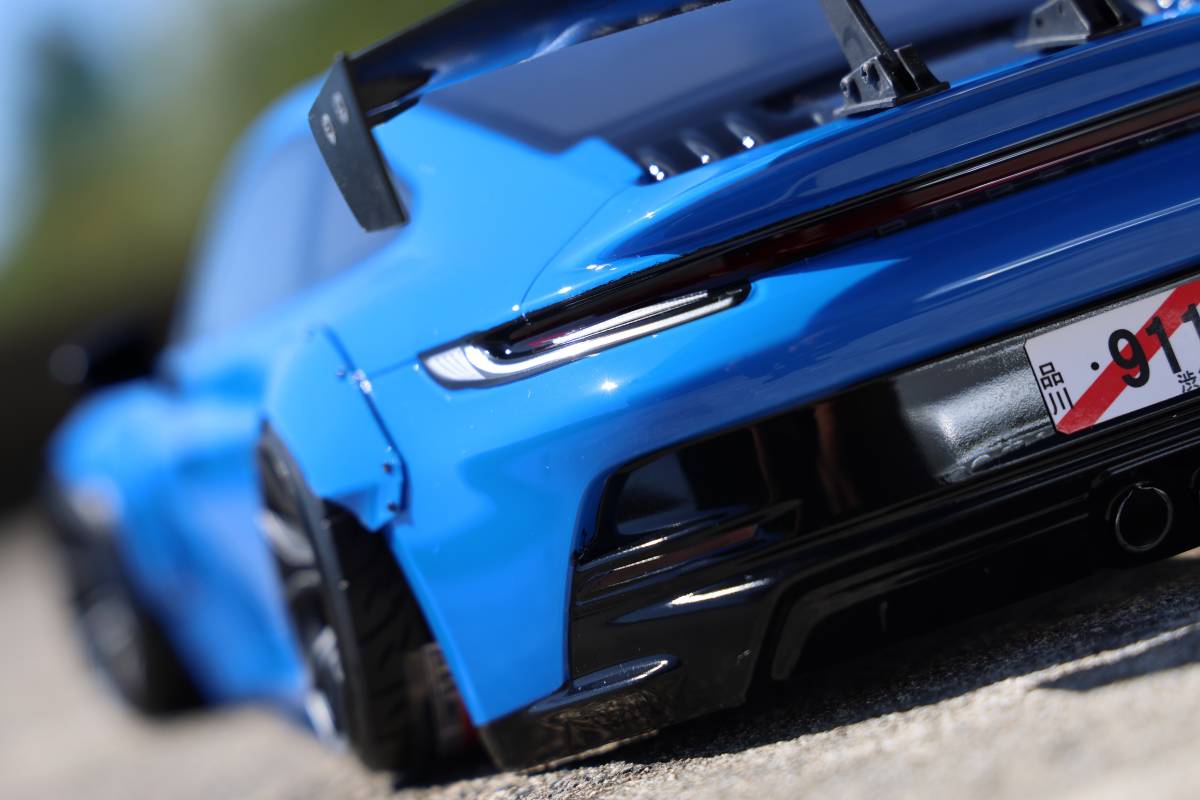 新製品 1/10 タミヤ ポルシェ 911 GT-3 (992) 改 オーバー 新製品 1/10 タミヤ ポルシェ 911 GT-3 (992) 改 オーバー
