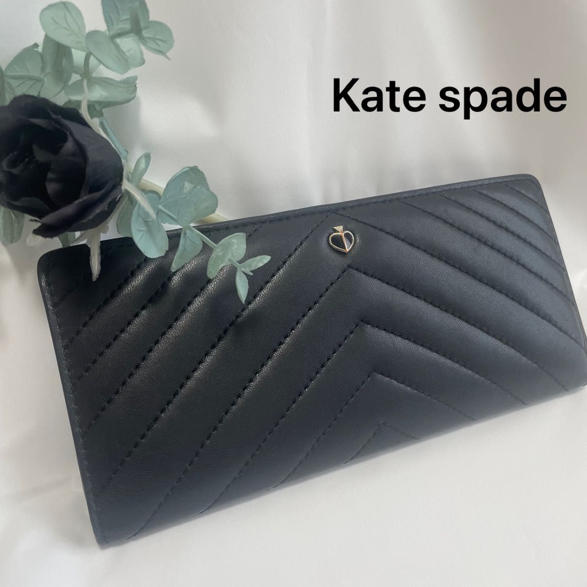 Kate spade 長財布　レディース財布　ブラック