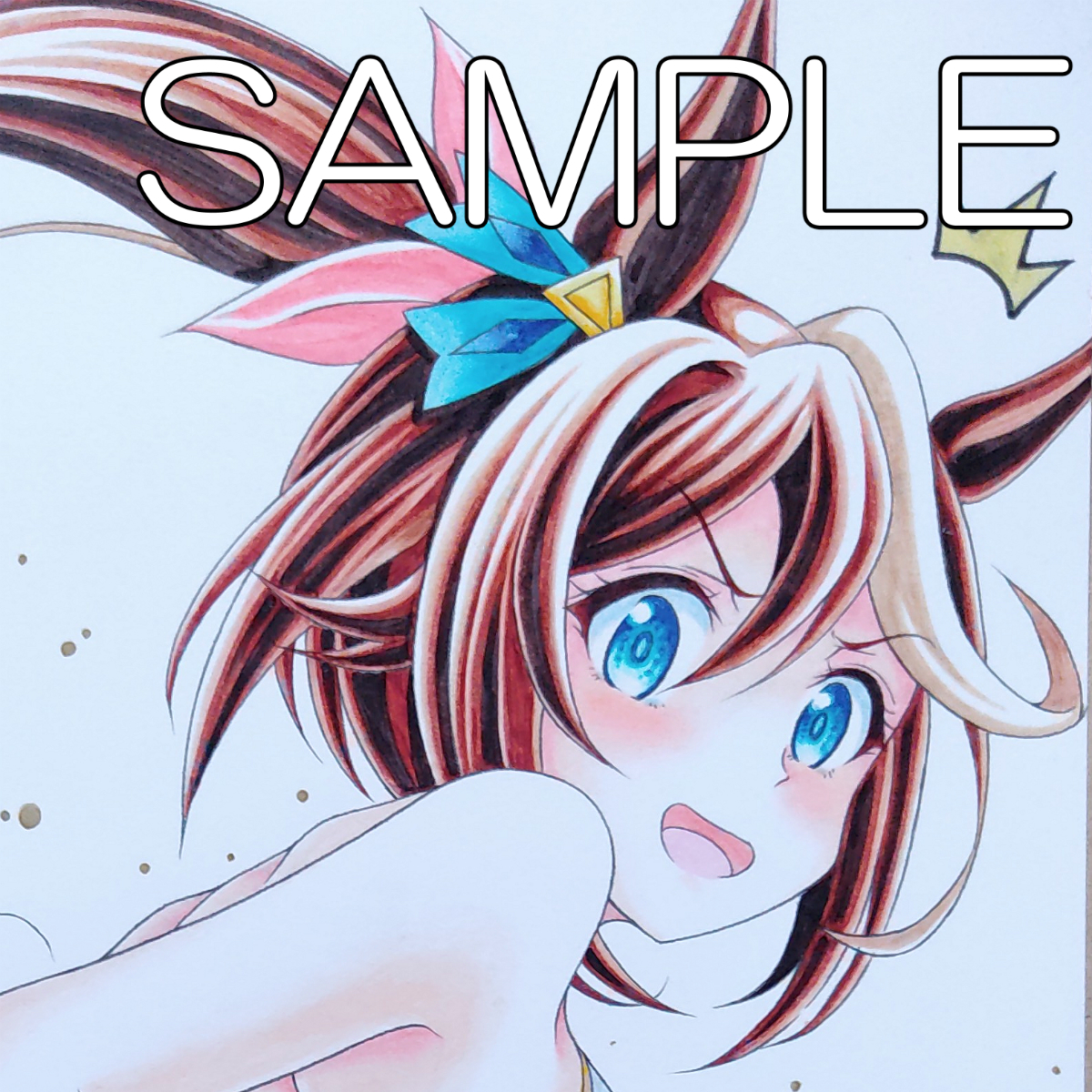 Yahoo!オークション - 手描きイラスト トウカイテイオー ウマ娘 Yahoo!オークション - 手描きイラスト トウカイテイオー ウマ娘