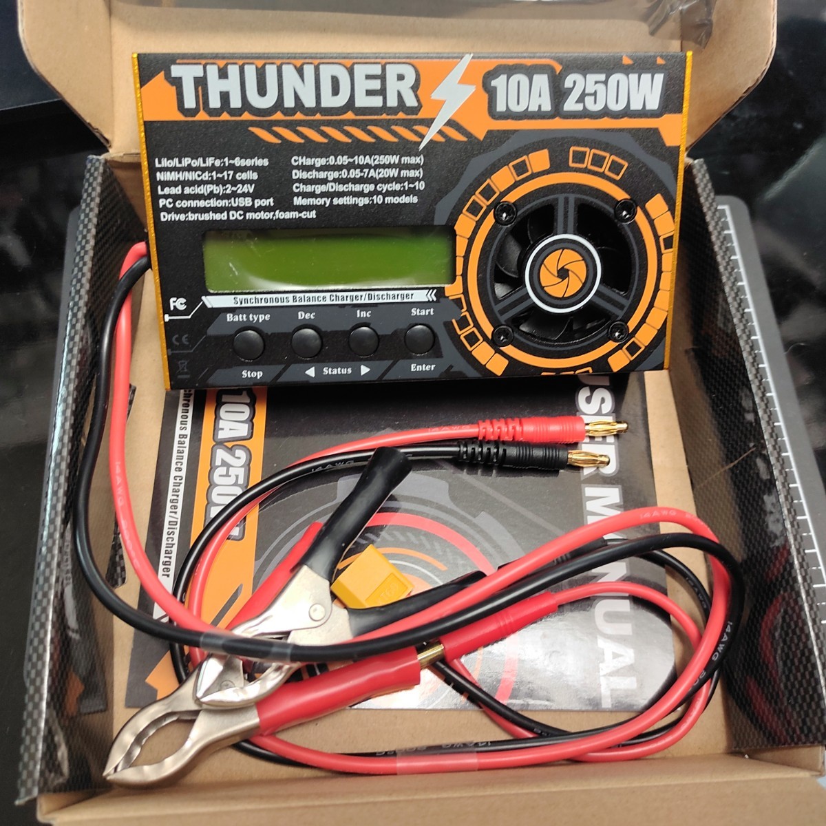thunder ミニ四駆 充電器