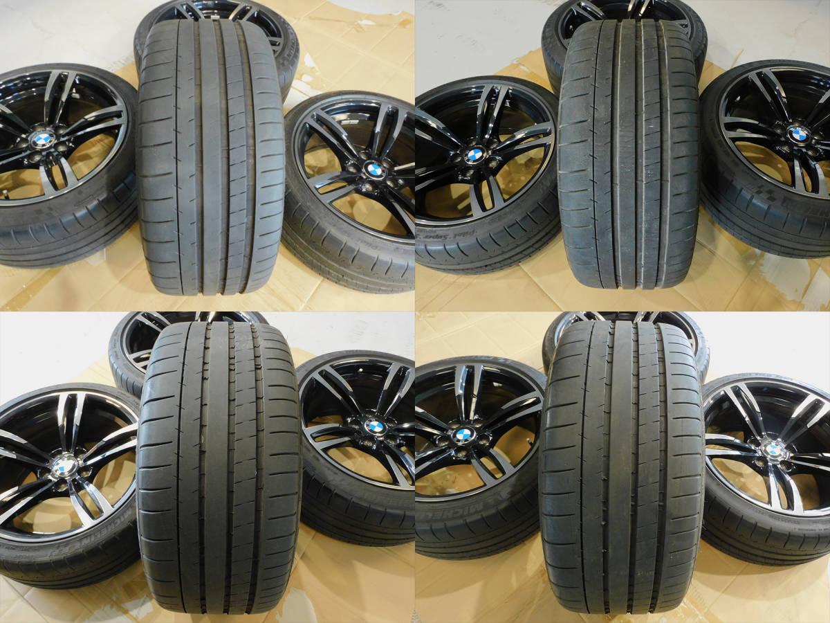 BMW M4クーペ 3C30 純正ホイール 9Jx19 IS 29 10Jx19 IS40 PCD 120 ミシュラン PILOT SUPER SPORT 255/35R19 275/35R19 タイヤ付き 4本_画像8