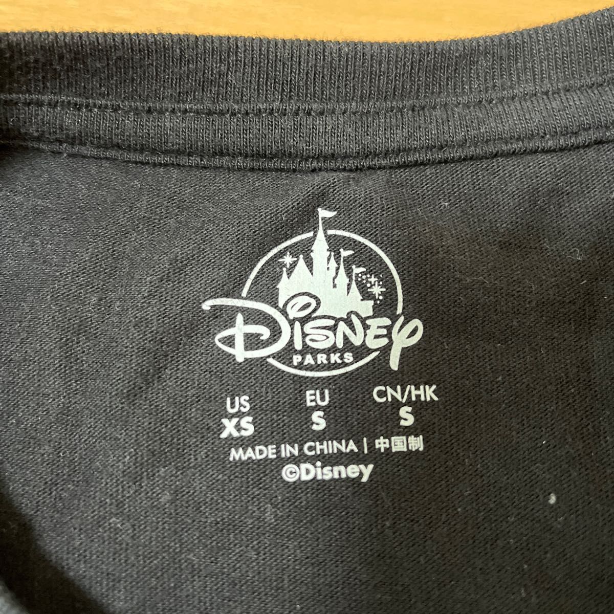 ディズニー　ミニー　レディース　Ｓ　半袖Tシャツ　黒