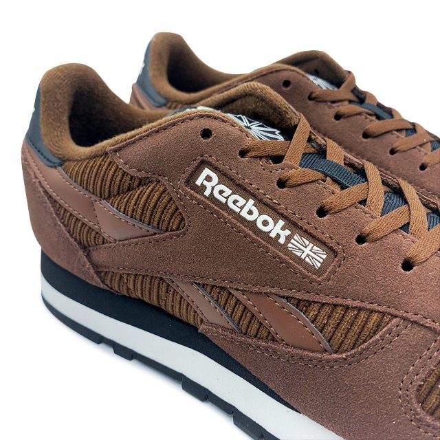 [ new goods ]Reebok CL LEATHER / Reebok Classic leather / BrushBrown×Core Black×Chalk / 27.0cm[ sale ] box attaching 