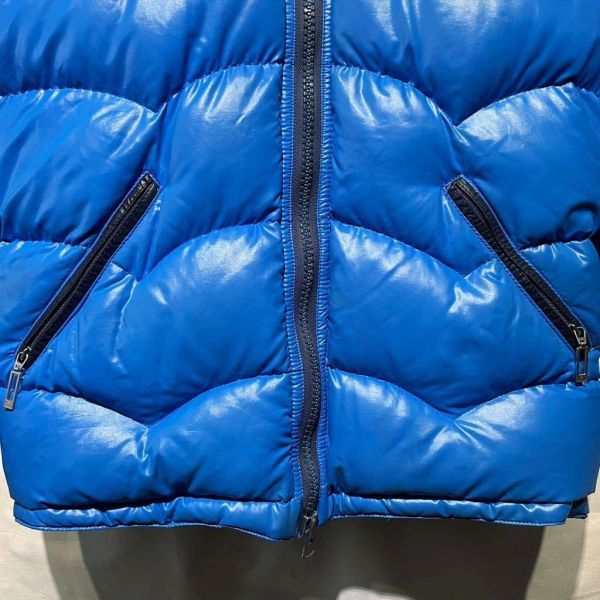 rare! 80s MILLET France made down jacket Vintage blue French rare! 80s MILLET France made down jacket Vintage blue French