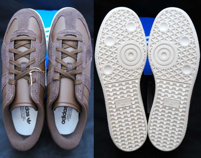 SALE！定価12100円【新品】US11 29cm adidas アディダス BW ARMY BROWN ジャーマントレーナー 国内正規品_画像8