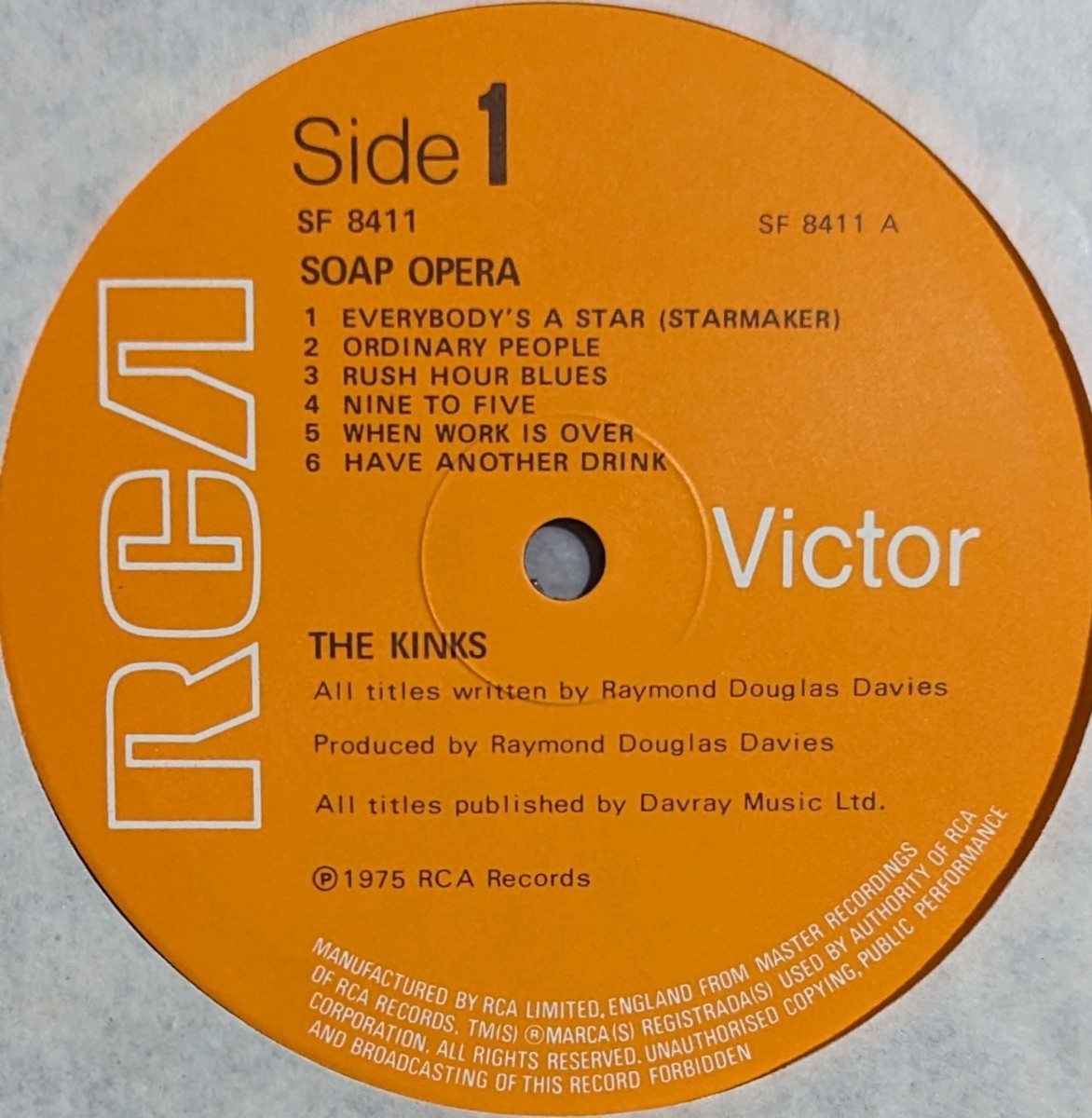 The Kinks-Soap Opera★英RCA Orig.美品_画像4
