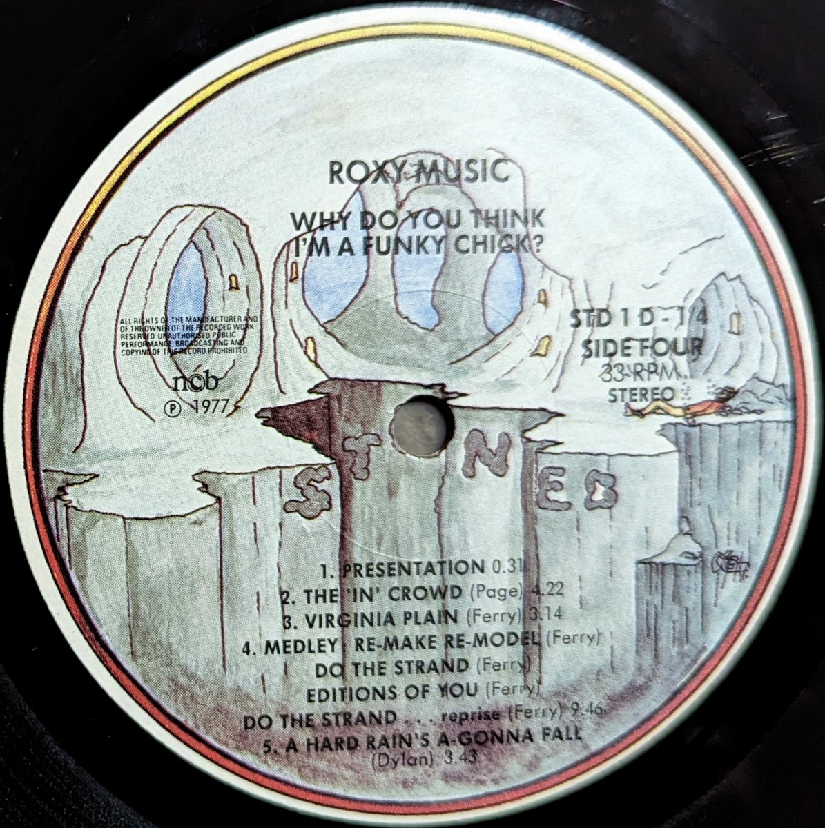Roxy Music-Why Do You Think I\'m A Funky Chick?* Швеция Stoned Orig.2LP