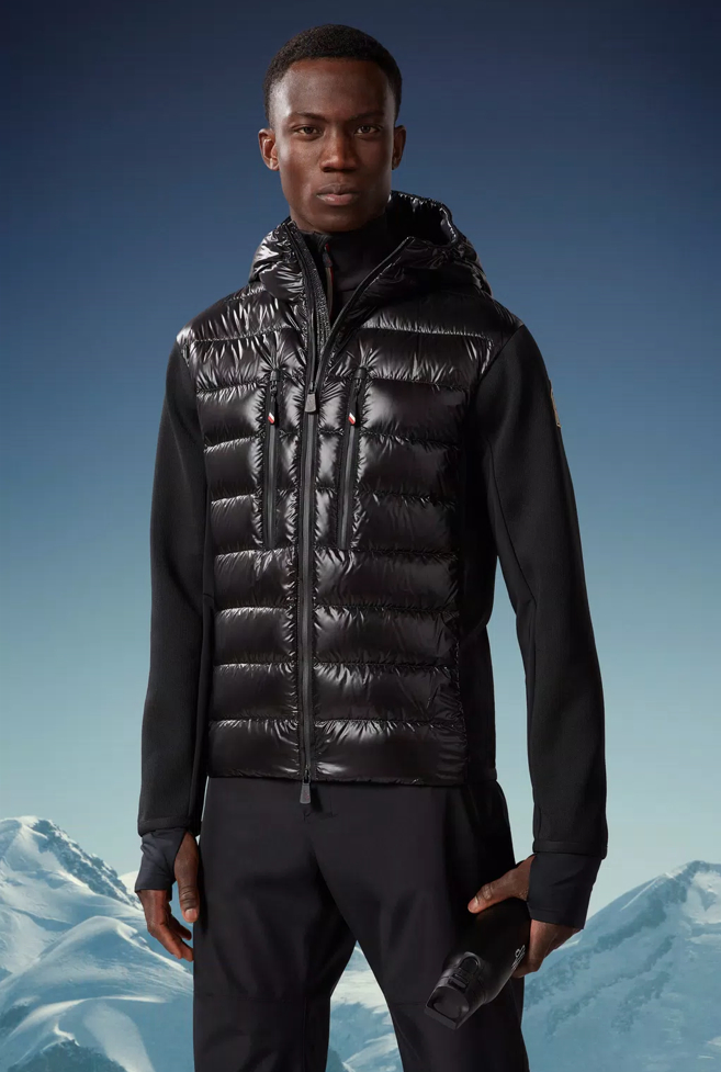 モンクレール MONCLER GRENOBLE ハイブリッドダウンニット S | nate