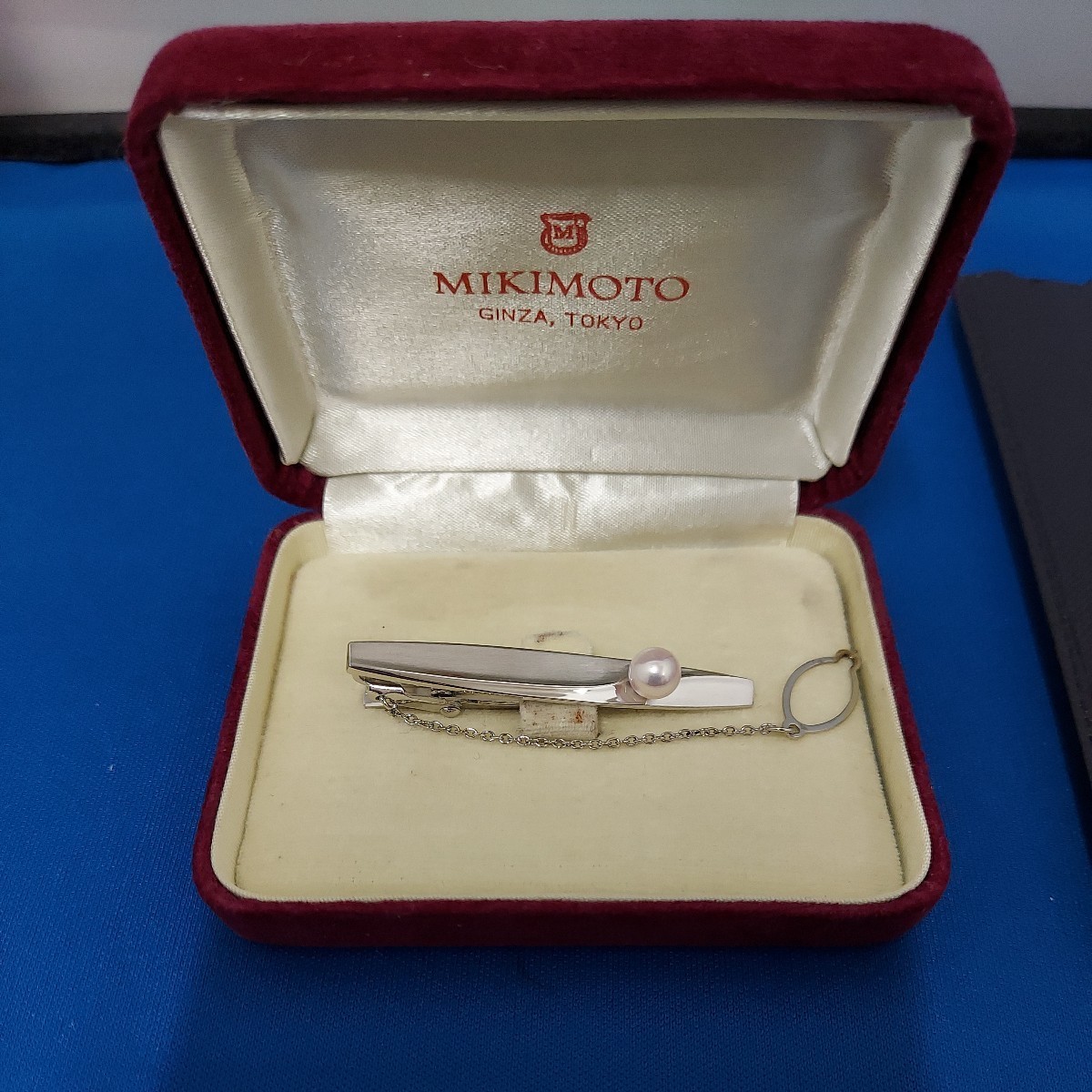 春早割 ☆美品 MIKIMOTO/ミキモト 銀製☆ オシャレ小物☆ネクタイピン