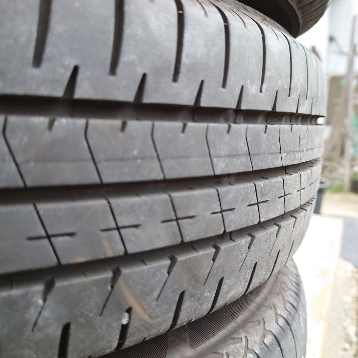 タイヤ 4本セット 純正ホイール ブリジストンECOPIA NH200 C 165/70R14 81S 22年製 エコピア トヨタ