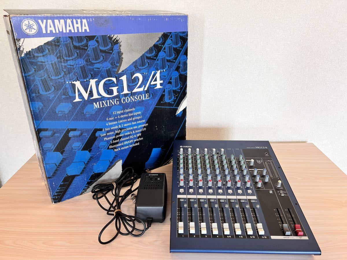 絶版 名機】YAMAHA ヤマハ MG12/4 ☆スタンダードモデル 絶版 名機】YAMAHA ヤマハ MG12/4 ☆スタンダードモデル