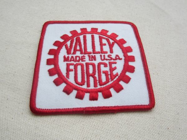 ビンテージ VALLEY FORGE MADE IN USA ワッペン/パッチ 会社 USA 古着 アメリカ アメカジ カスタム キャップ ワークシャツ 127_画像4