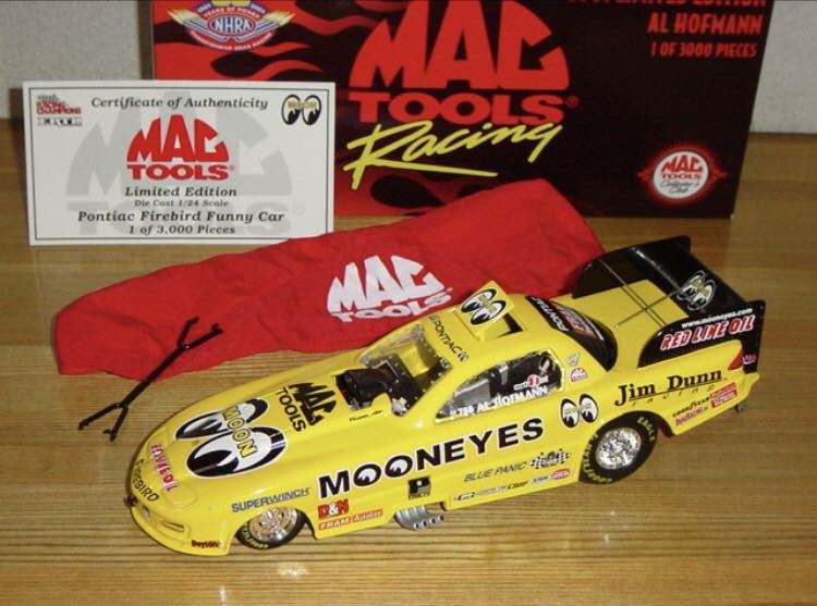 SALE！ 即決！送料込み！ 限定モデル MACTOOLS MOONEYES ファニーカー 新品 / JIM DUNN Racing マックツール MAC TOOL ムーンアイズ_画像1